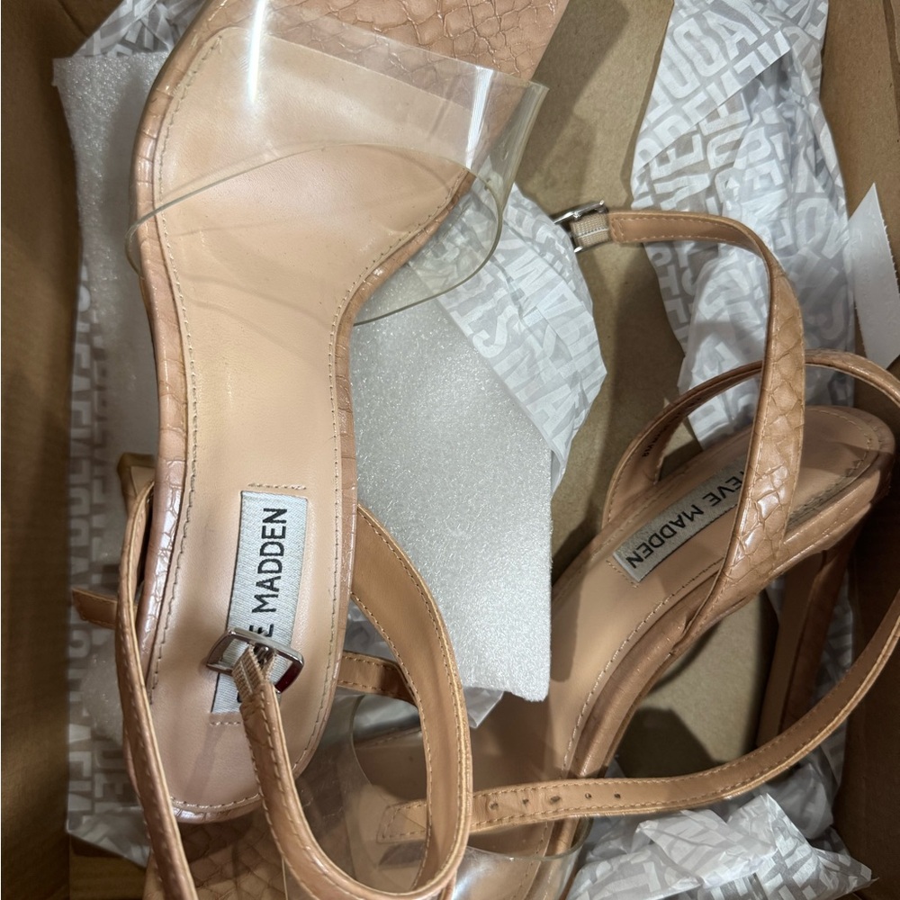 Steve Madden Women's Nude Heels